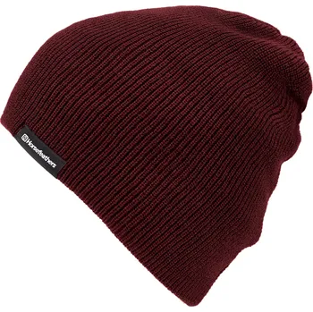 Čepice horsefeathers Pánský kulich yard beanie burgundy