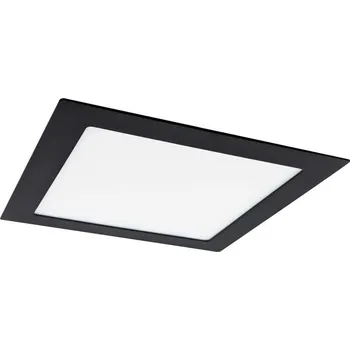 LED Podhledové svítidlo VEGA LED/12W/230V 2900/3900/5800K 17,5x17,5 cm černá
