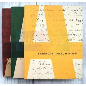 Umění SADA 3× Ladislav Zívr DENÍKY - Tomáš Hylmar (ed.) + dárek Zdarma