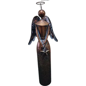 Soška plechového andílka (Soška andílka, figurka anděl strážný)