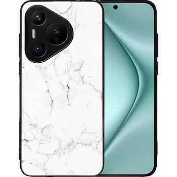 Pouzdro na tablet VSECHNONAMOBIL 95904 MY ART Ochranný kryt pro Huawei Pura 70 Pro WHITE MARBLE (144)