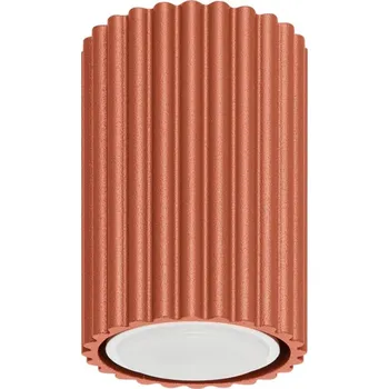 Bodové svítidlo Sollux SL.1625 - Bodové svítidlo KARBON 1xGU10/10W/230V 10 cm oranžová