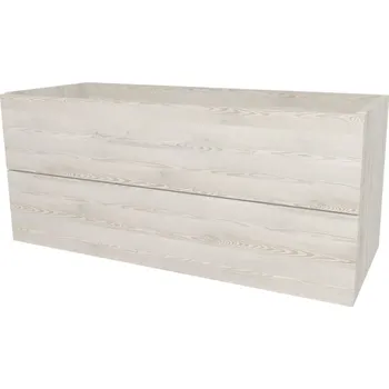 Koupelnový nábytek Mereo Aira koupelnová skříňka 121 cm, Multidecor, White Loft Pine