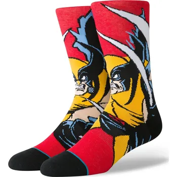 Pánská móda stance Ponožky x-men wolverine red