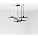 FARO PLAT závěsné svítidlo, černá, 5L - FARO FARO 68145-5L