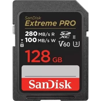 Paměťová karta SanDisk Extreme Pro SDXC 128GB 280MB/s UHS-II