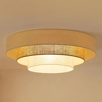 Brilagi-LED Stropní svítidlo DENVER LUNETA LED/12W/230V pr. 60 cm béžová/krémová