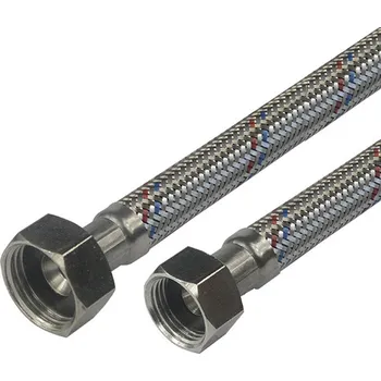 Klum Hadice připojovací nerez 13x18, FxF, 3/4"x3/4", 200 cm