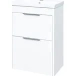 Mereo Vigo, koupelnová skříňka s keramickým umyvadlem 51 cm, bílá