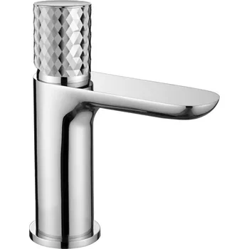 Vodovodní baterie Mereo Umyvadlová stojánková baterie diamant, Viana bez výpusti, chrom