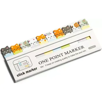 Samolepící bloček Samolepicí papírky Sticky Notes - Kočky