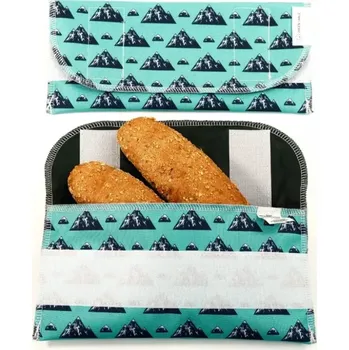 Svačinový box Green Smile Kapsa Dvojrohlík Hory