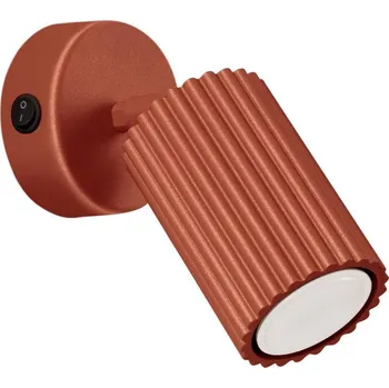 Nástěnné svítidlo Sollux SL.1636 - Nástěnné bodové svítidlo KARBON 1xGU10/10W/230V oranžová