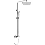 Mereo Viana sprchová baterie s talířovou hranatou sprchou, šedá