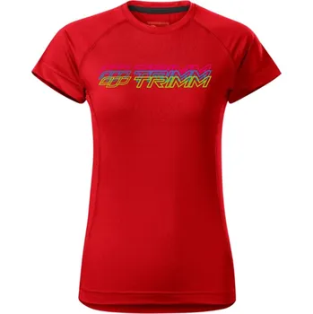 Dámské tričko Tričko dámské TRIMM DESTINY LADY red - XS