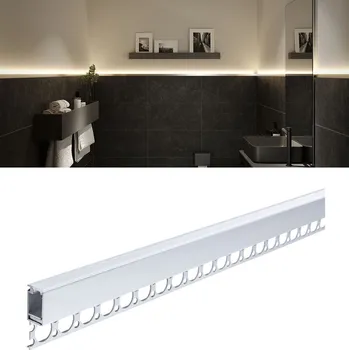 LED osvětlení PAULMANN LumiTiles LED Strip vestavný profil Top 2m hliník eloxovaný/satén - PAULMANN P 78403