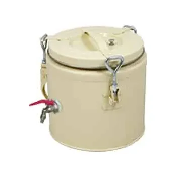 Termoska Lakovaný termos - 5 L s kohútom