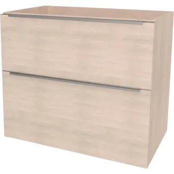 Koupelnový nábytek Mereo Mailo, koupelnová skříňka 101 cm, chrom madlo, Multidecor, Dub Patinovaný