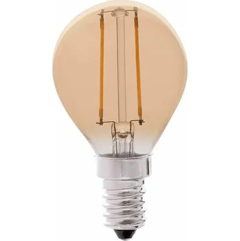 Žárovka FARO LED žárovka G45 E14 2W filament AMBER 2200K - FARO FARO 17413