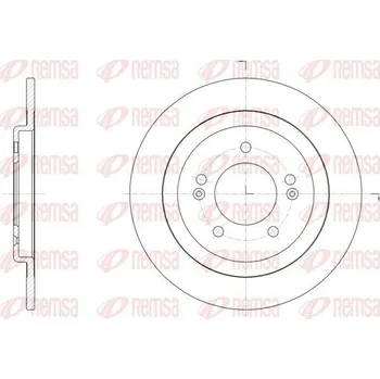 Brzdový kotouč Brzdový kotouč REMSA 61506.00