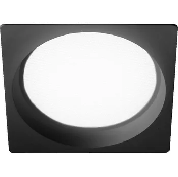 Koupelnové svítidlo KOHLLIGHTING LIM SQ zapuštěné svítidlo s rámečkem černá 30 W 4000K 1-10V - KOHL-Lighting KHL K50321.04.RF.BK-BK.MP.ST.8.40.D1