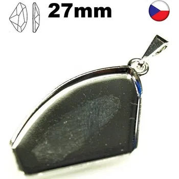 Přívěsek Crystal-ZONE Přívěsek Galactic 27mm rhodium