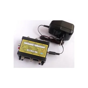 Anténní zesilovač IVO I132F aktivní rozbočovač 6x výstup"F" 10dB zisk + zdroj 12V