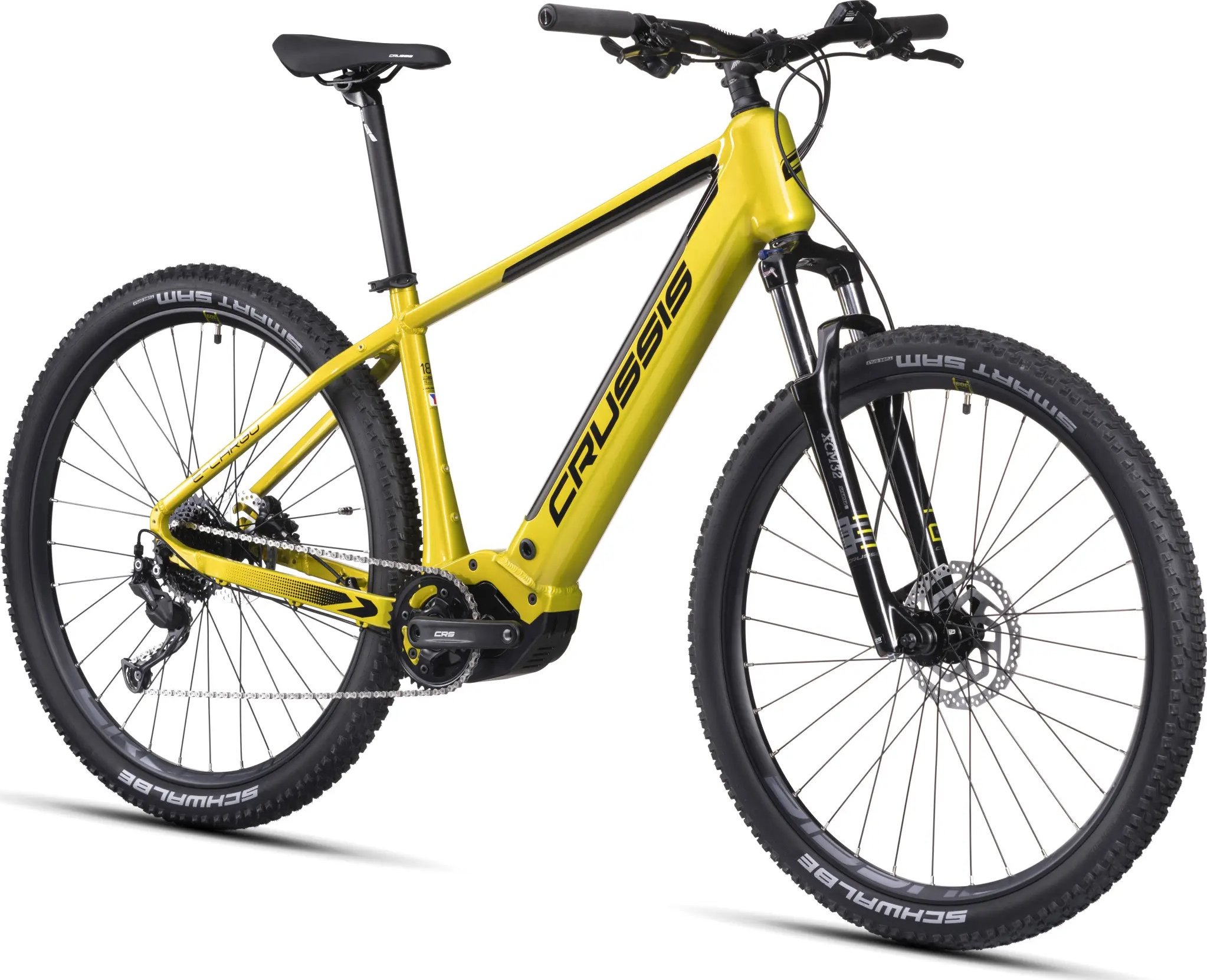 CRUSSIS e-Largo 7.10-720 Wh 18" žluto-černá 2025