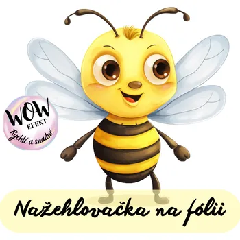 Nažehlovačky na fólii Nažehlovačka na fólii, ČMELÁK 1, 5,3x5,5 cm /ks