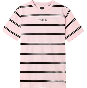 vans Pánské triko sixty sixers stripe ss vans cool pink