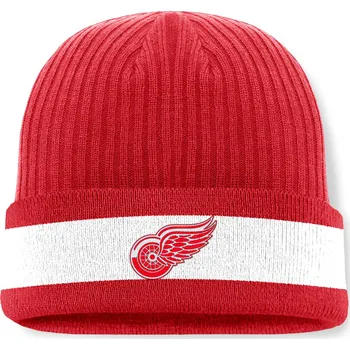 Čepice Fanatics Pánská zimní čepice Detroit Red Wings NHL A/CAP Beanie Cuff