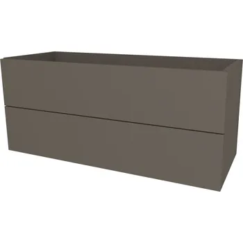 Koupelnový nábytek Mereo Aira koupelnová skříňka 121 cm, Multidecor, Lávová šedá