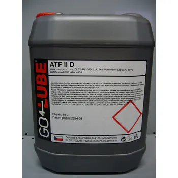 Převodový olej Go4Lube ATF II D 10 l kanystr