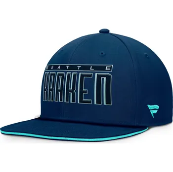 Kšiltovka Fanatics Pánská kšiltovka Seattle Kraken NHL Flat Brim Snapback