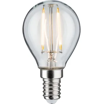 Žárovka PAULMANN LED kapka 2,6 W E14 čirá teplá bílá - PAULMANN P 28689