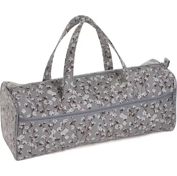 Organizér galanterie Taška na pletení a háčkování - Květ bavlníku (Knitting Bag Cotton Plant)