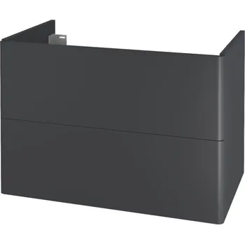 Koupelnový nábytek Mereo Siena, koupelnová skříňka 80 cm, antracit mat