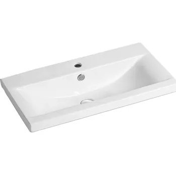 Umyvadlo Mereo Nábytkové umyvadlo, 81x39,5x17 cm, keramické, bílé