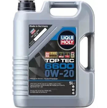 Motorový olej Liqui Moly TOP TEC 6600 0W-20 5 l 21411