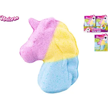 Unicorn bomba do koupele 70 g ve tvaru jednorožce - mix variant či barev