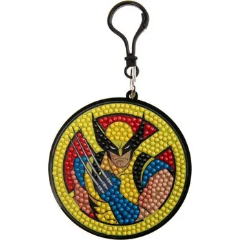 kreativní sada Diamantové malování sada přívěsek na batoh Wolverine