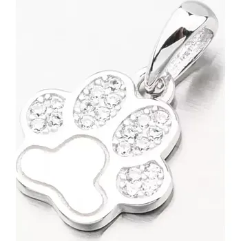 Přívěsek Dámský přívěsek stříbro 925 zirkon ťapka PKL-3145