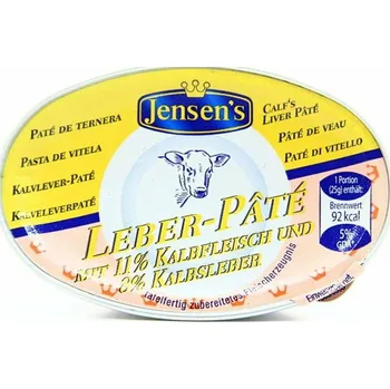 Jensen's Kalbs Leber Paté 80g - Paštika telecí