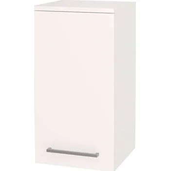 Koupelnový nábytek Mereo Bino koupelnová skříňka horní 63 cm, levá, Multidecor, Bílá lesk perlička