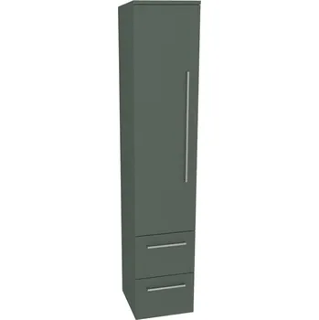 Koupelnový nábytek Mereo Bino koupelnová skříňka vysoká 163 cm, levá, Multidecor, Zelená Verde