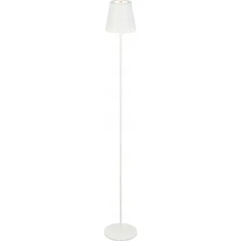 Venkovní osvětlení Briloner 1438016 - LED Stm. dotyková stojací lampa LED/3,5W/5V 3000K 130 cm bílá BL1954