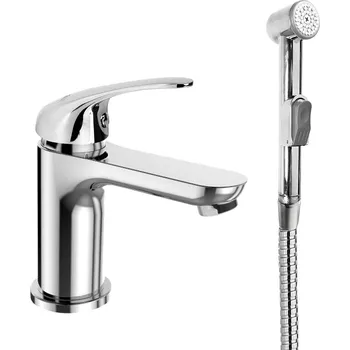 Vodovodní baterie Mereo Umyvadlová stojánková baterie Sonáta s bidetovou sprchou