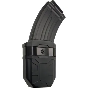 Sportovní střelba Rotační samosvorné pouzdro ESP s pádlem pro zásobníky typu AK-47 (7,62mm), černé