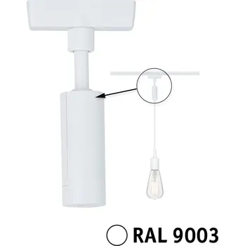 Bodové svítidlo PAULMANN URail univerzální adaptér pro závěs max. 50W 230V bílá - PAULMANN P 95655
