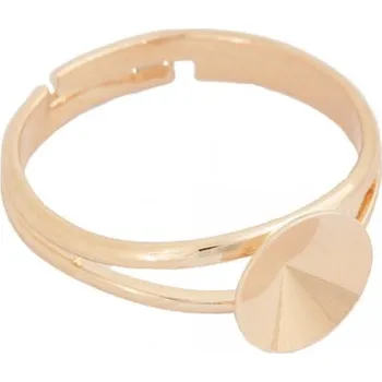 Prsten Crystal-ZONE Prsten Rivoli 10mm rose gold